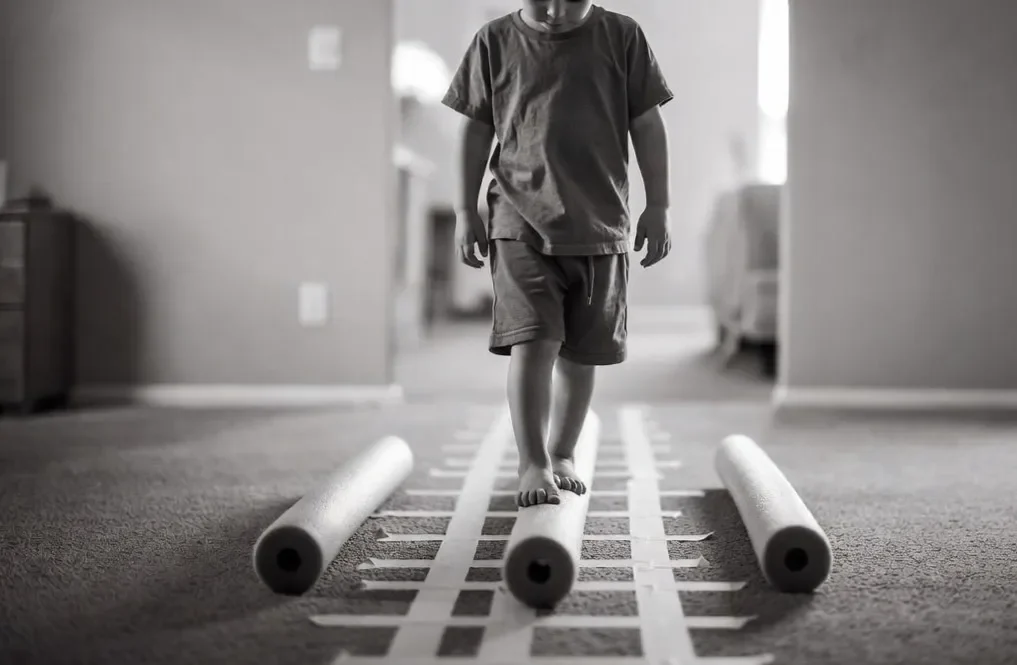 Active Preschool Gross Motor Activities for Energy Burn 3 Balance Beams - gross motor activities