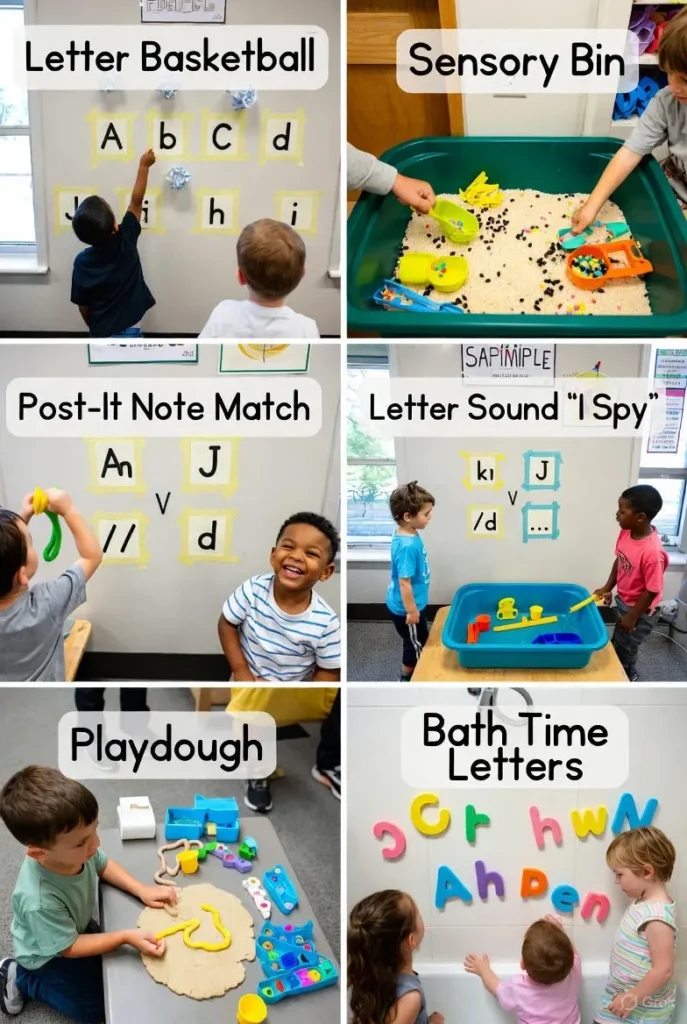 preschool letter recognition